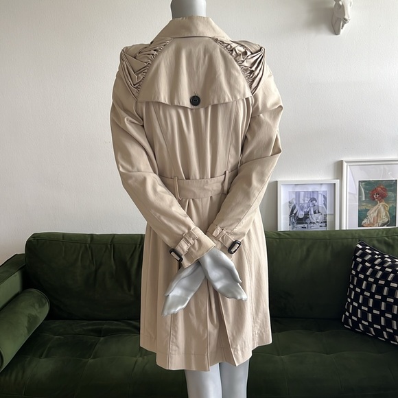DOUBLE BREASTED TRENCH COAT - Picture 5 of 10